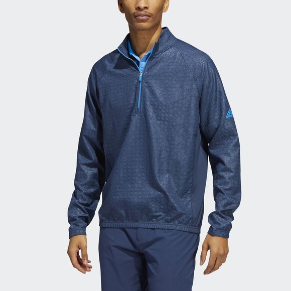 adidas Other - Adidas Debossed Quarter-Zip Pullover